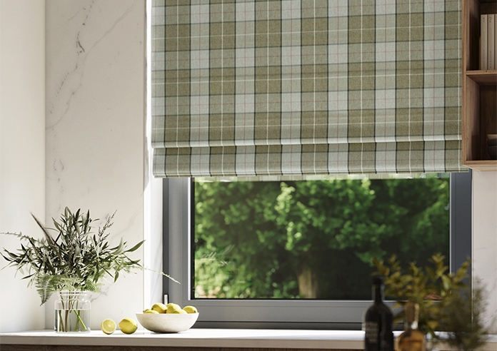 Laura Ashley Alfriston, Sage - Roman Blind - Image 5